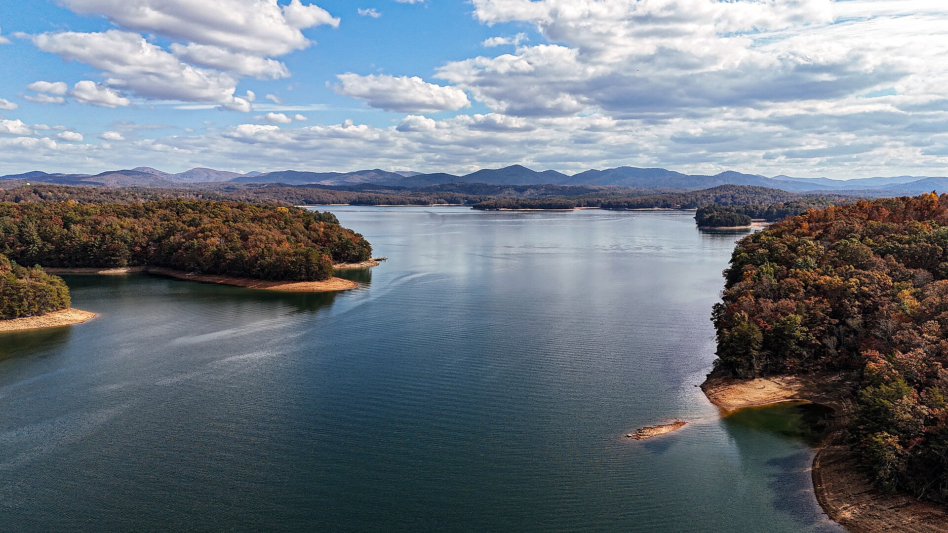 Lake Blue Ridge aerial view, 2023