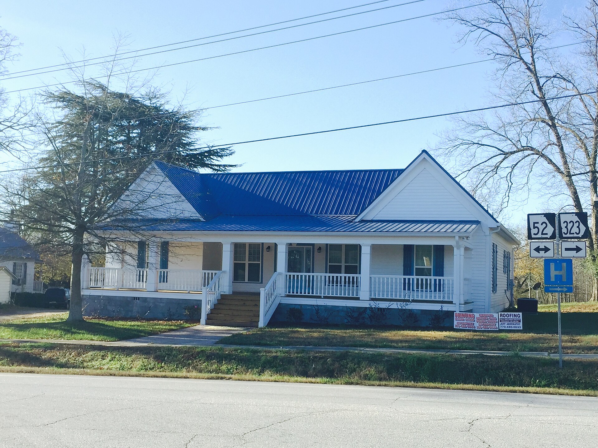 Historic house in Gillsville